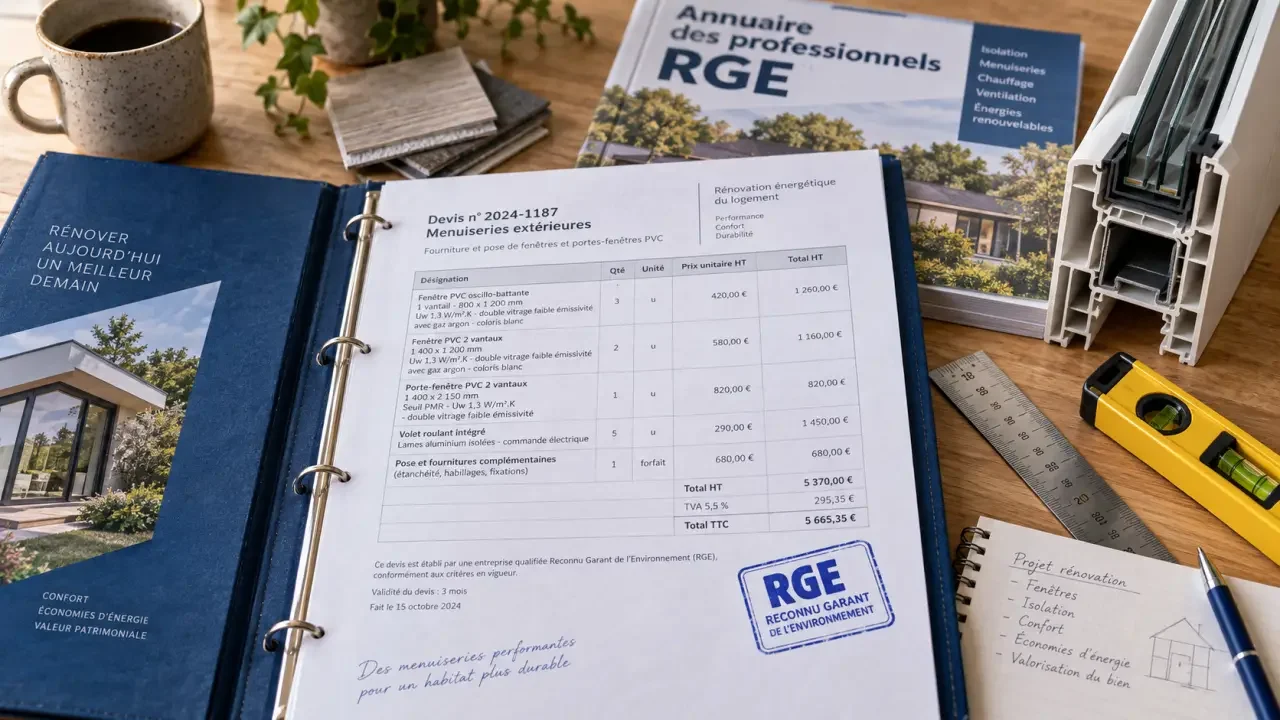 Menuisier RGE : 5 points de contrôle pour sécuriser vos aides à la rénovation