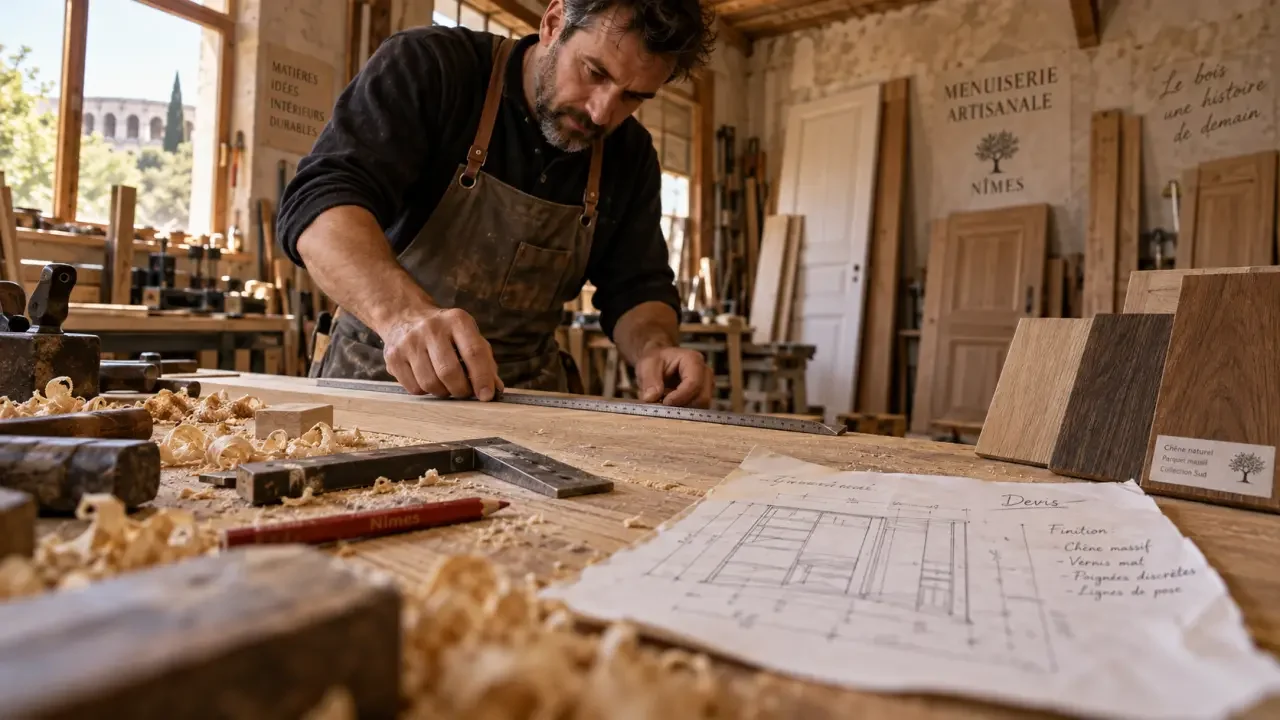 Menuisier à Nîmes : comment comparer les devis et choisir le bon artisan ?